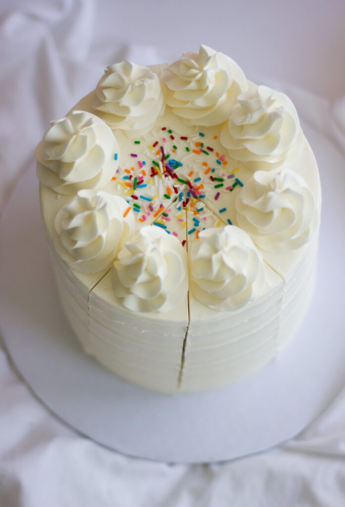 Buttermylk Vanilla Cake (The Best Vegan Vanilla Cake I've Ever Had