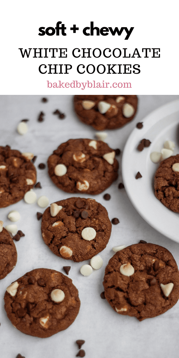 White chocolate chip cookies recipe