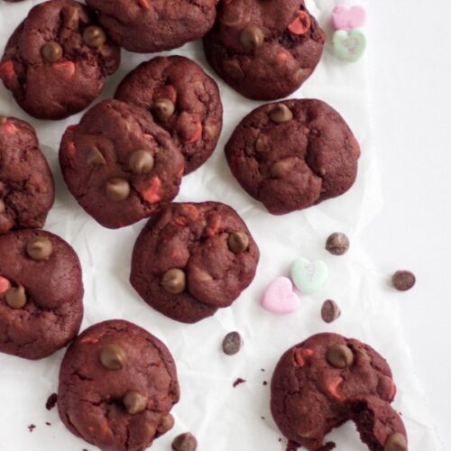 how to make red velvet cookies
