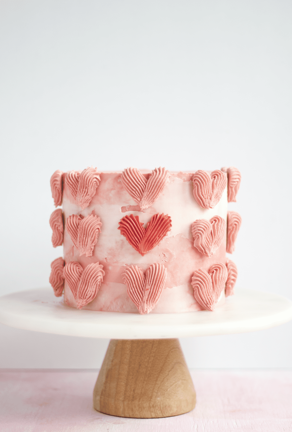 Valentine's Day Cake Design - 3 Ways! - BAKED by Blair