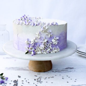 Ombre Lavender cake – Crave by Leena