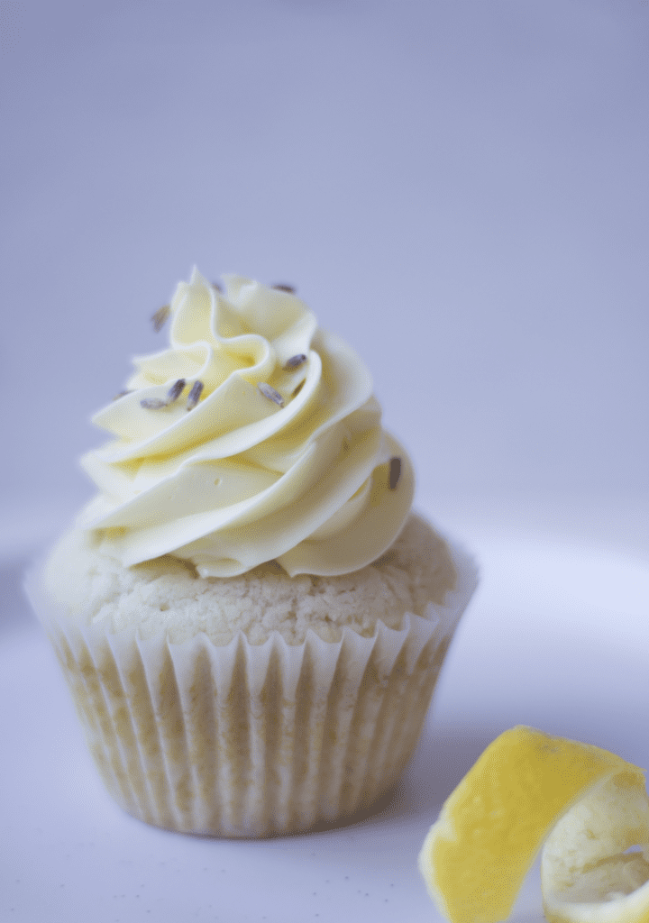 Lavender Lemon Cupcakes - BAKED by Blair