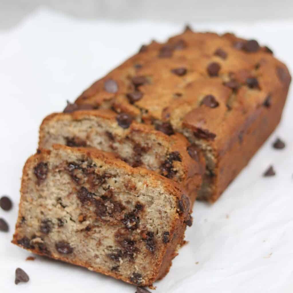 Easy Chocolate Chip Banana Bread Recipe - BAKED by Blair