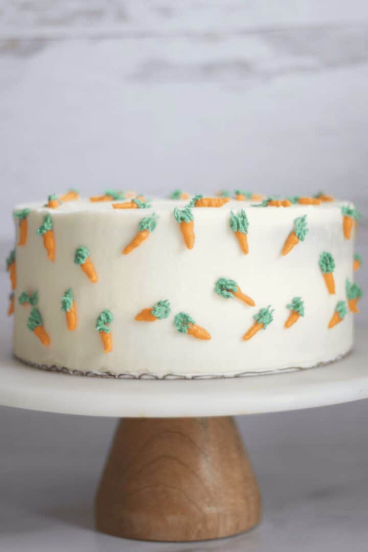 Moist and Easy Carrot Cake Recipe with Oil - BAKED by Blair