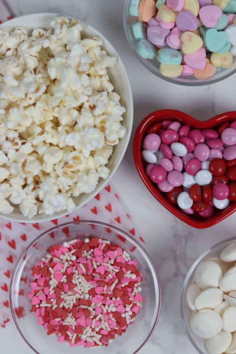 valentines popcorn ingredients